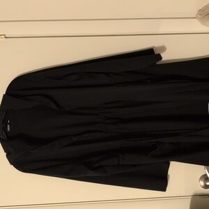 Shein Drawstring Waist Hooded Jacket